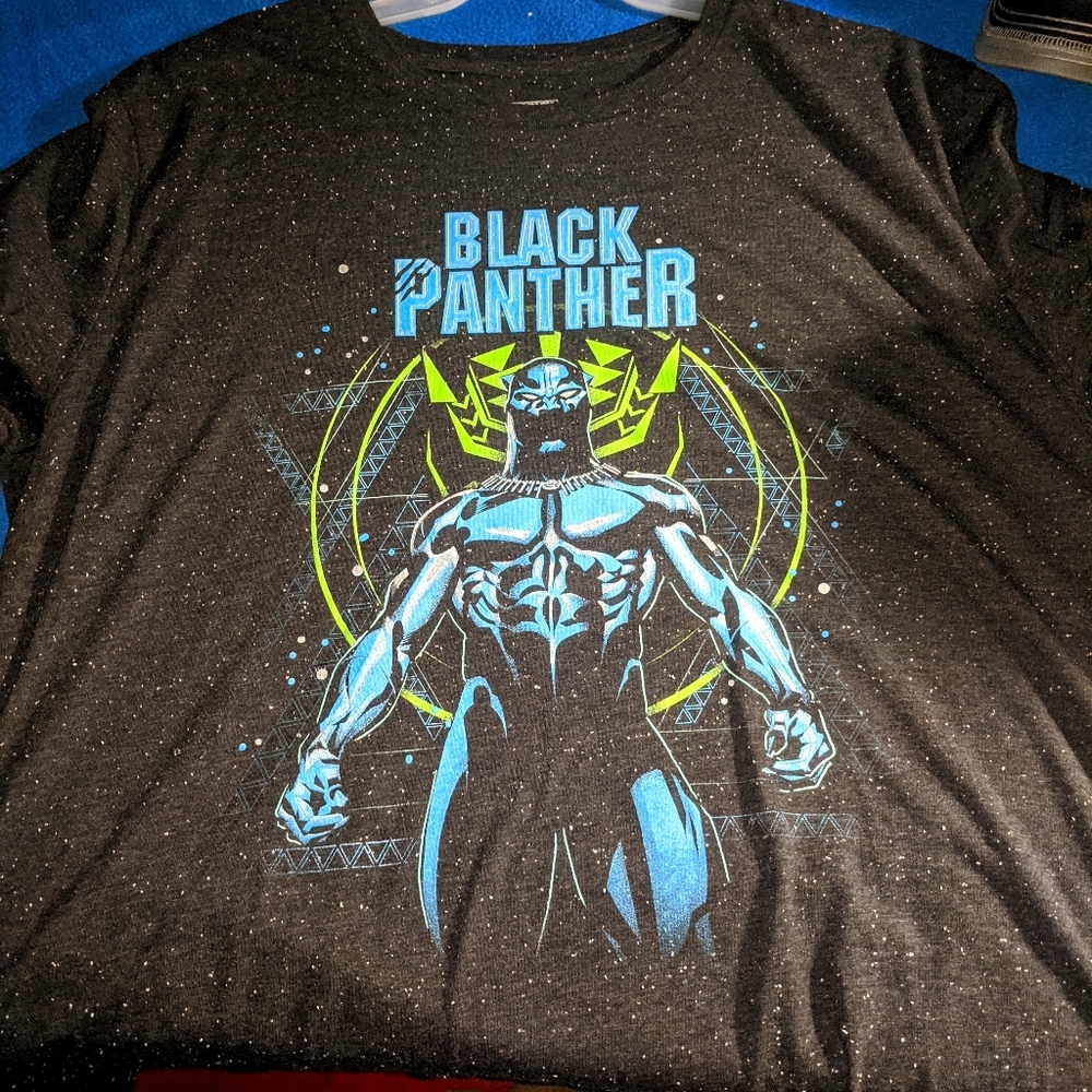XXL Marvel Black Panthert-shirt